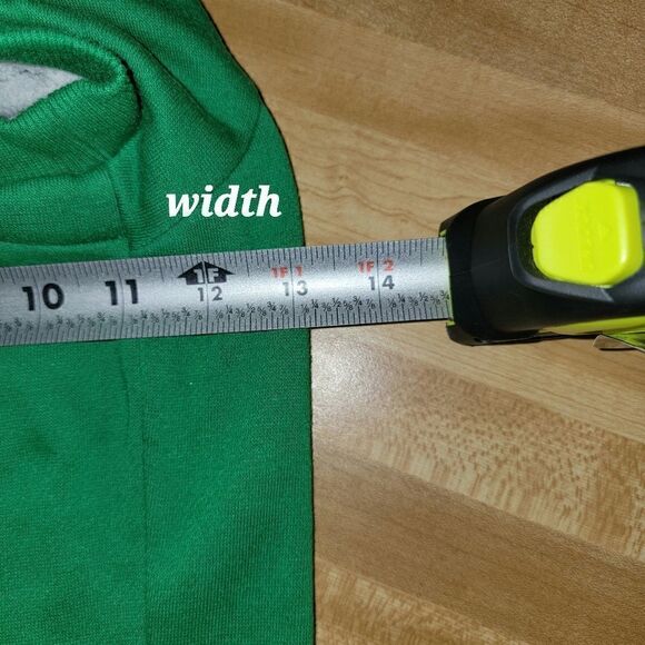 Dog Green Lined Hoodie Large (DG9) - Picture 6 of 7